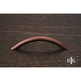 RK International - 4'' c/c Half Moon Pull - Distressed Copper