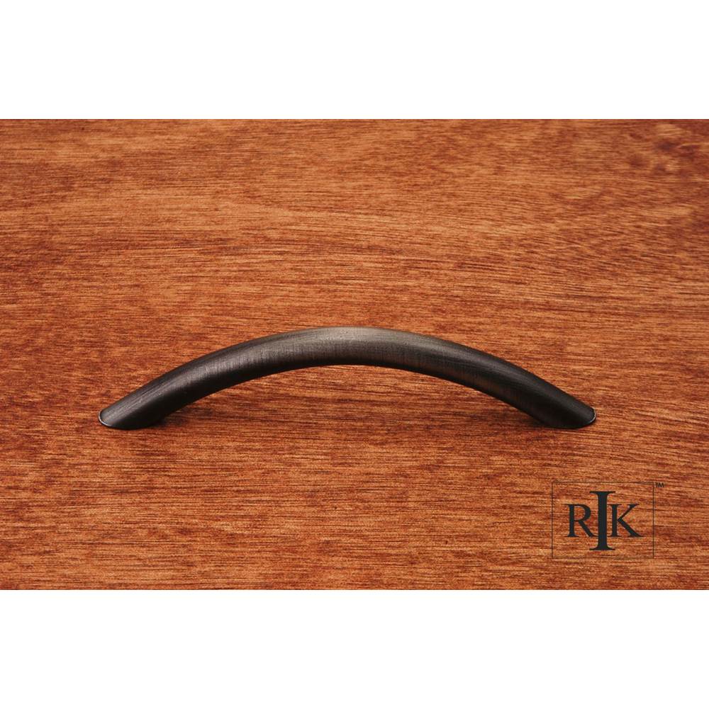 RK International - 4'' c/c Half Moon Pull - Distressed Nickel