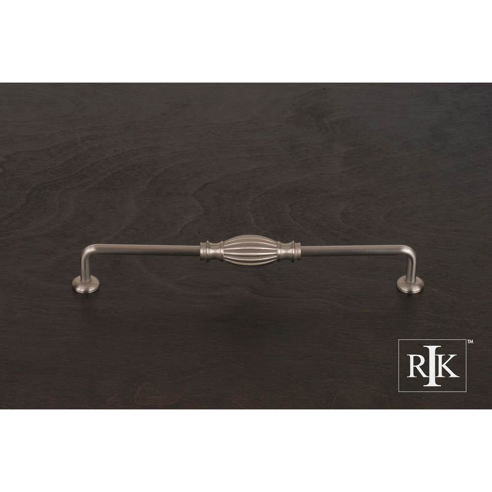 RK International - 8'' c/c Indian Drum Vertical Pull - Satin Nickel