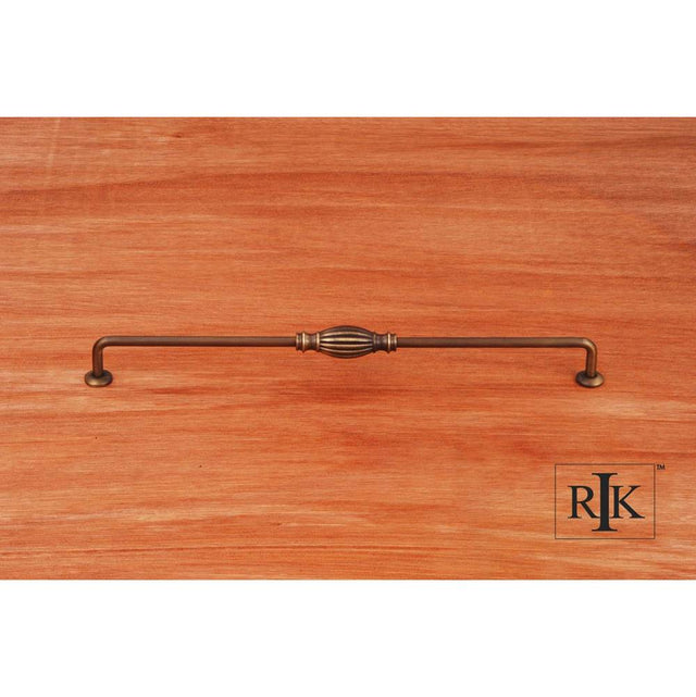 RK International - 12'' c/c Indian Drum Vertical Pull - Antique English