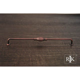 RK International - 12'' c/c Indian Drum Vertical Pull - Distressed Copper