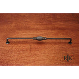 RK International - 12'' c/c Indian Drum Vertical Pull - Distressed Nickel