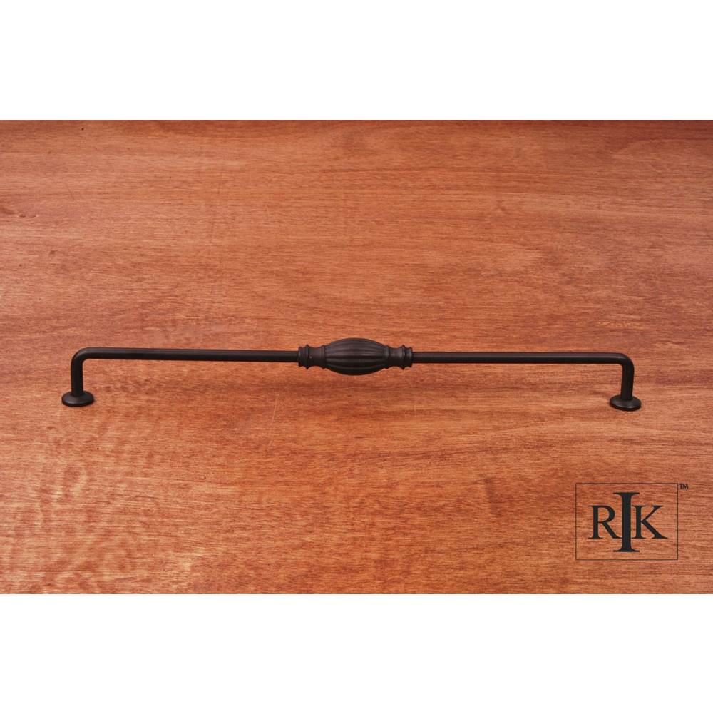 RK International - 12'' c/c Indian Drum Vertical Pull - Oil Rubbed Bronze