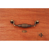 RK International - 5'' c/c Indian Drum Hanging Pull - Antique English