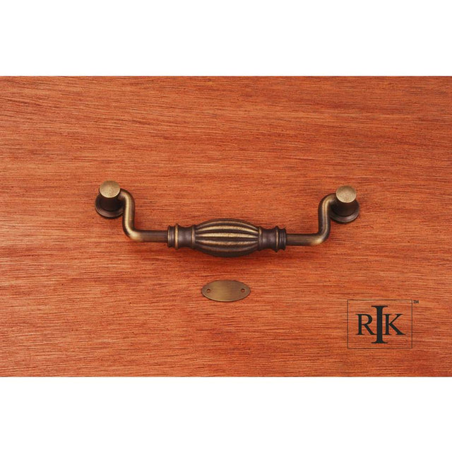RK International - 5'' c/c Indian Drum Hanging Pull - Antique English