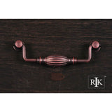 RK International - 5'' c/c Indian Drum Hanging Pull - Distressed Copper