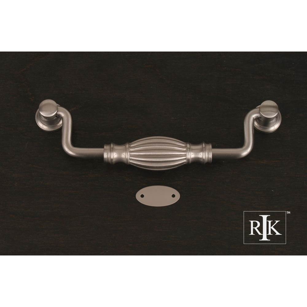 RK International - 5'' c/c Indian Drum Hanging Pull - Satin Nickel