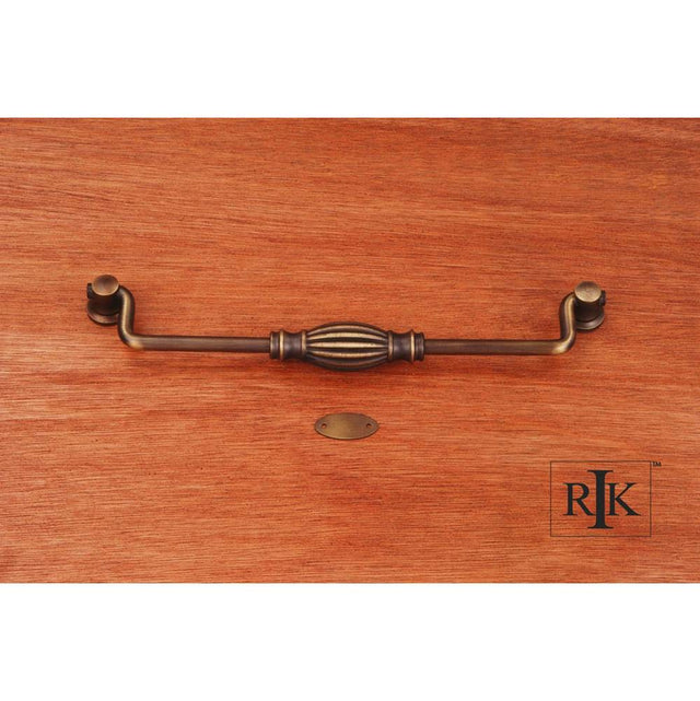 RK International - 8'' c/c Indian Drum Hanging Pull - Antique English