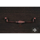 RK International - 8'' c/c Indian Drum Hanging Pull - Distressed Copper