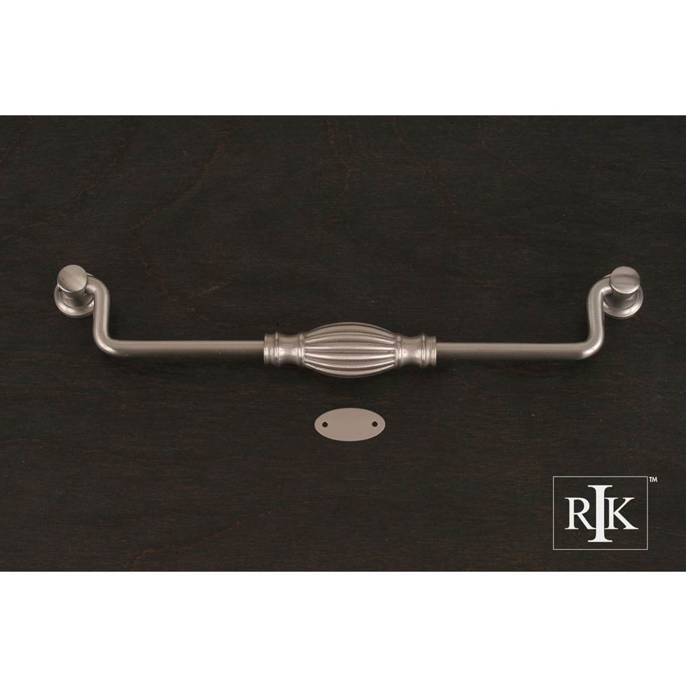 RK International - 8'' c/c Indian Drum Hanging Pull - Satin Nickel