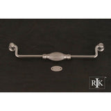 RK International - 8'' c/c Indian Drum Hanging Pull - Satin Nickel