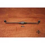 RK International - 12'' c/c Indian Drum Hanging Pull - Distressed Nickel
