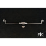 RK International - 12'' c/c Indian Drum Hanging Pull - Satin Nickel