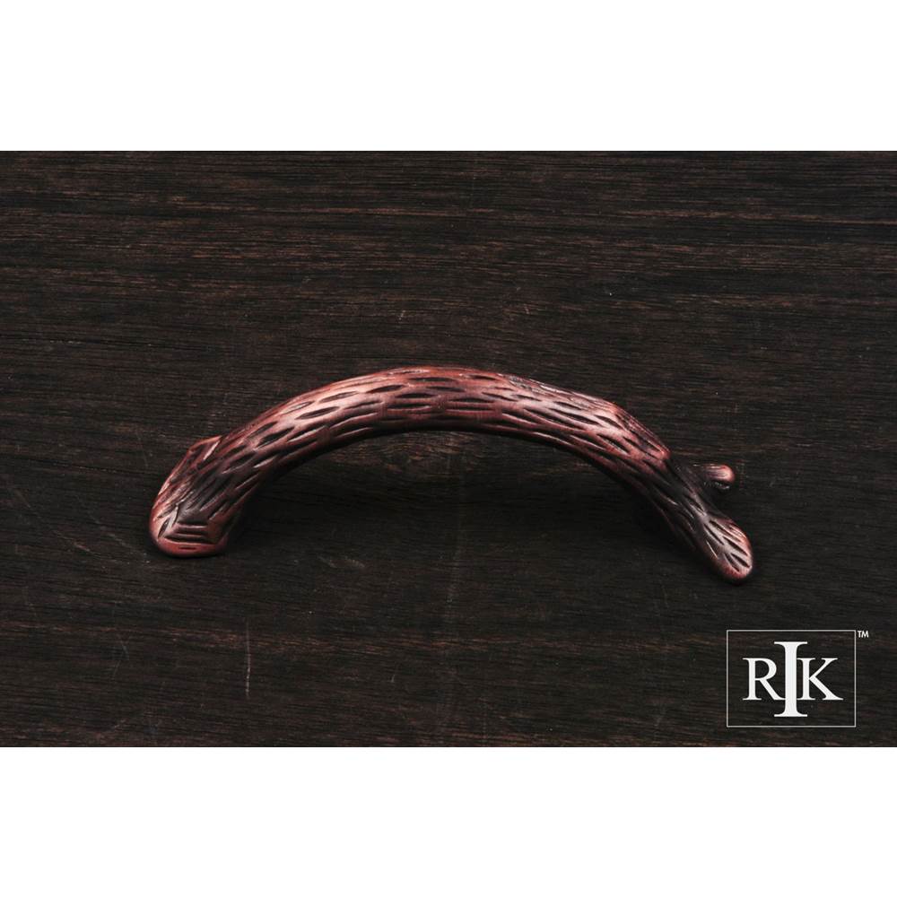 RK International - Branch Pull - Distressed Copper