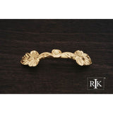 RK International - Two Leaf Pull - Polished Brass