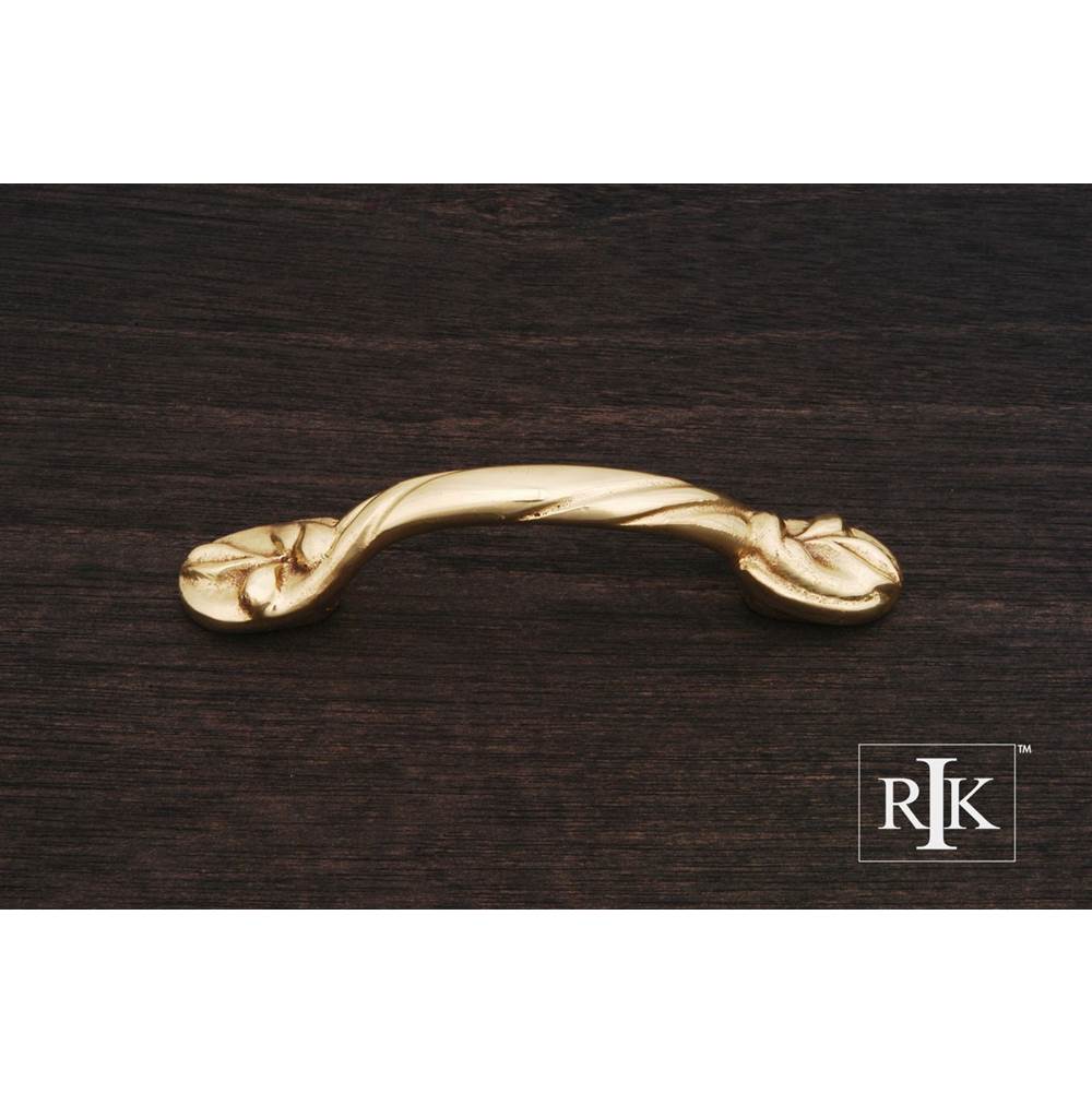 RK International - Wavy Pull - Polished Brass