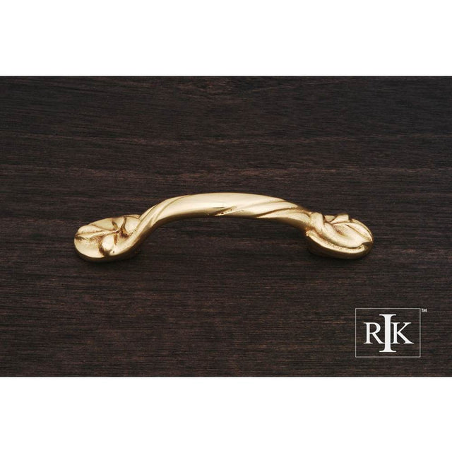 RK International - Wavy Pull - Polished Brass