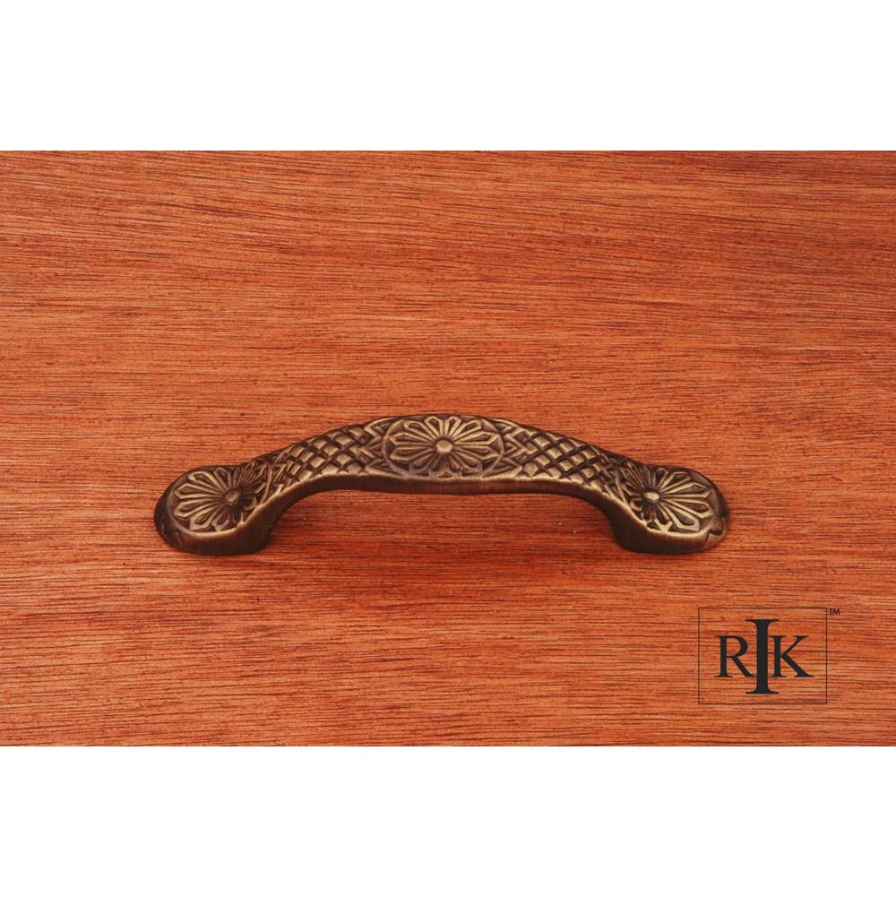 RK International - Flowery Ornate Pull - Antique English