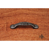 RK International - Flowery Ornate Pull - Distressed Nickel