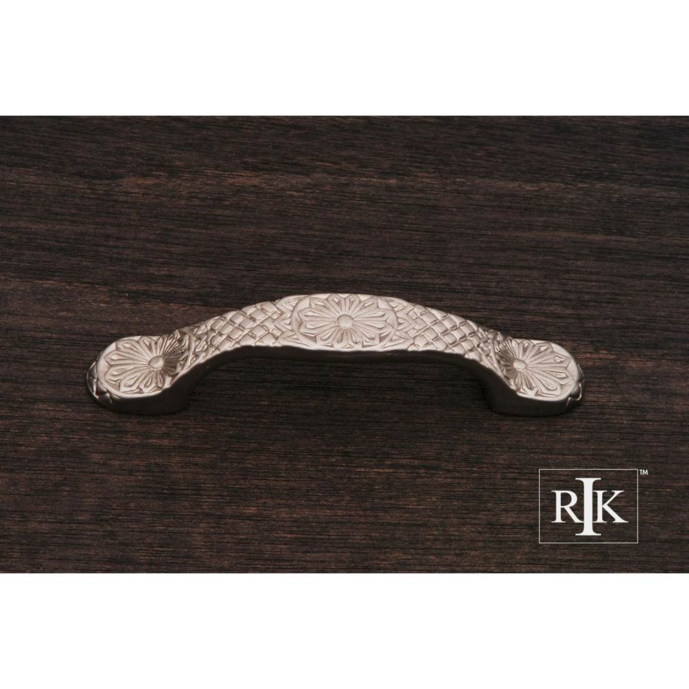 RK International - Flowery Ornate Pull - Satin Nickel