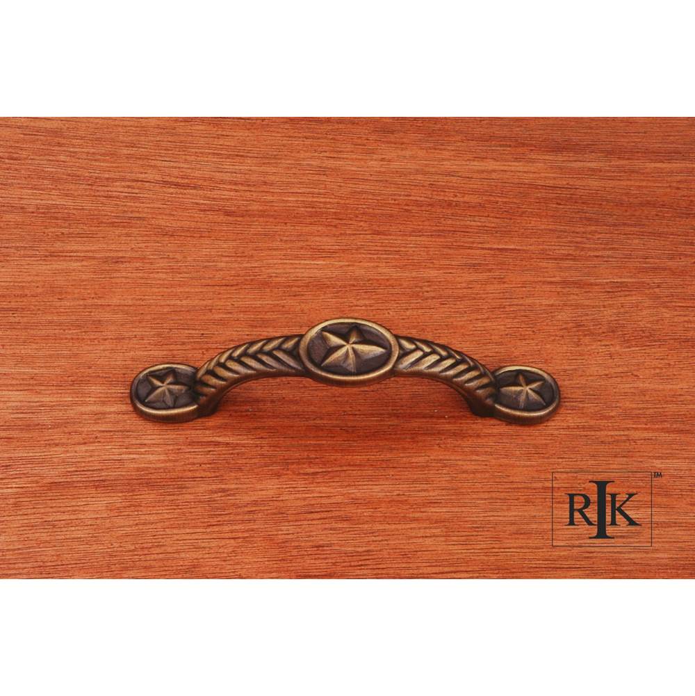 RK International - Rugged Texas Star Pull - Antique English