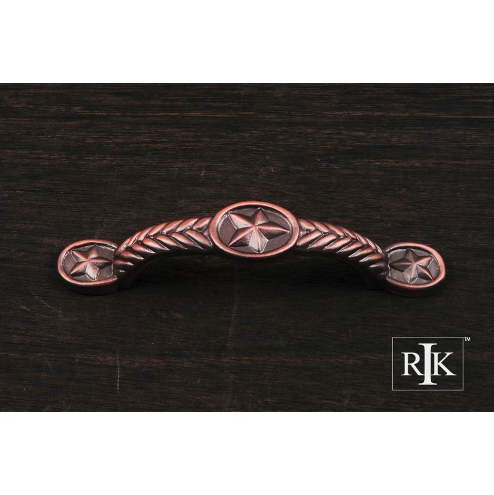 RK International - Rugged Texas Star Pull - Distressed Copper