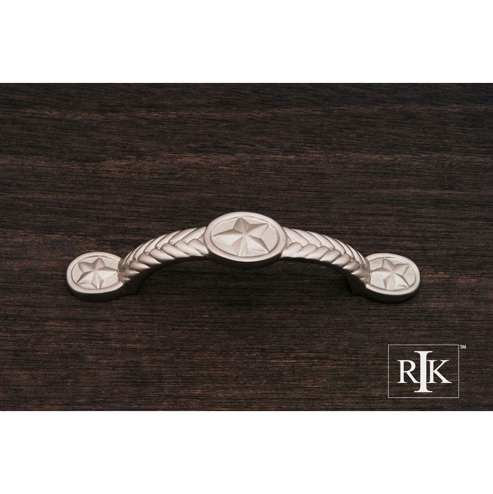 RK International - Rugged Texas Star Pull - Satin Nickel