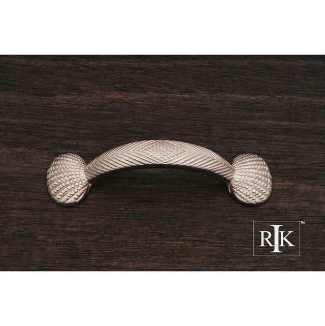 RK International - Shell  at  Ends Pull - Satin Nickel