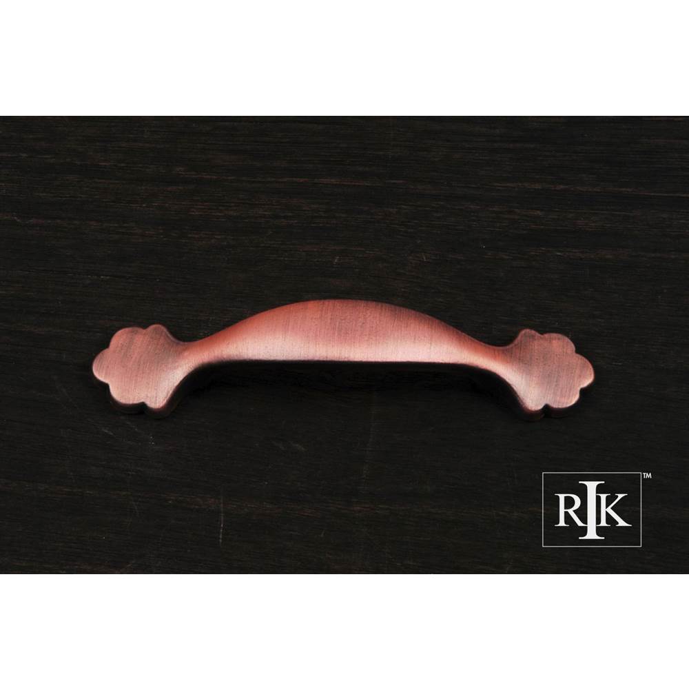 RK International - Ornate Foot Bow Pull - Distressed Copper