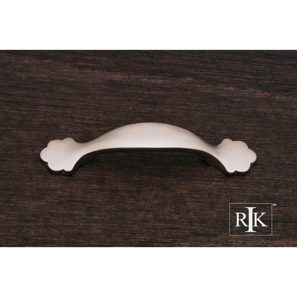 RK International - Ornate Foot Bow Pull - Satin Nickel