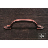 RK International - Two Step Foot Rectangular Pull - Distressed Copper