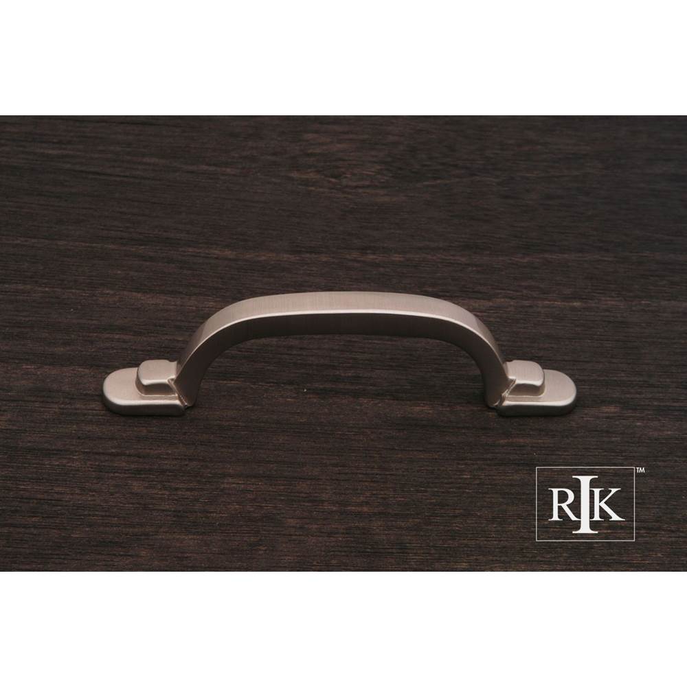 RK International - Two Step Foot Rectangular Pull - Satin Nickel
