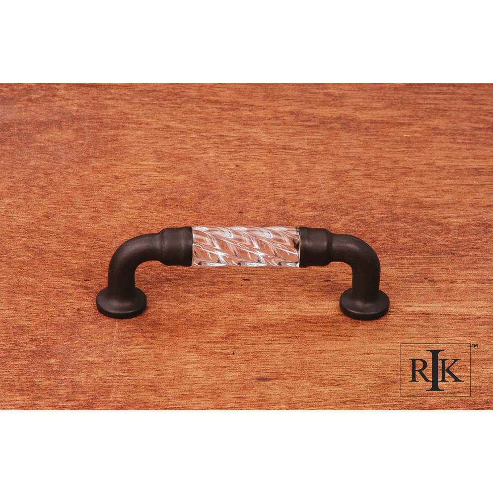 RK International - Bow Acrylic Pull - Oil Rubbed Bronze