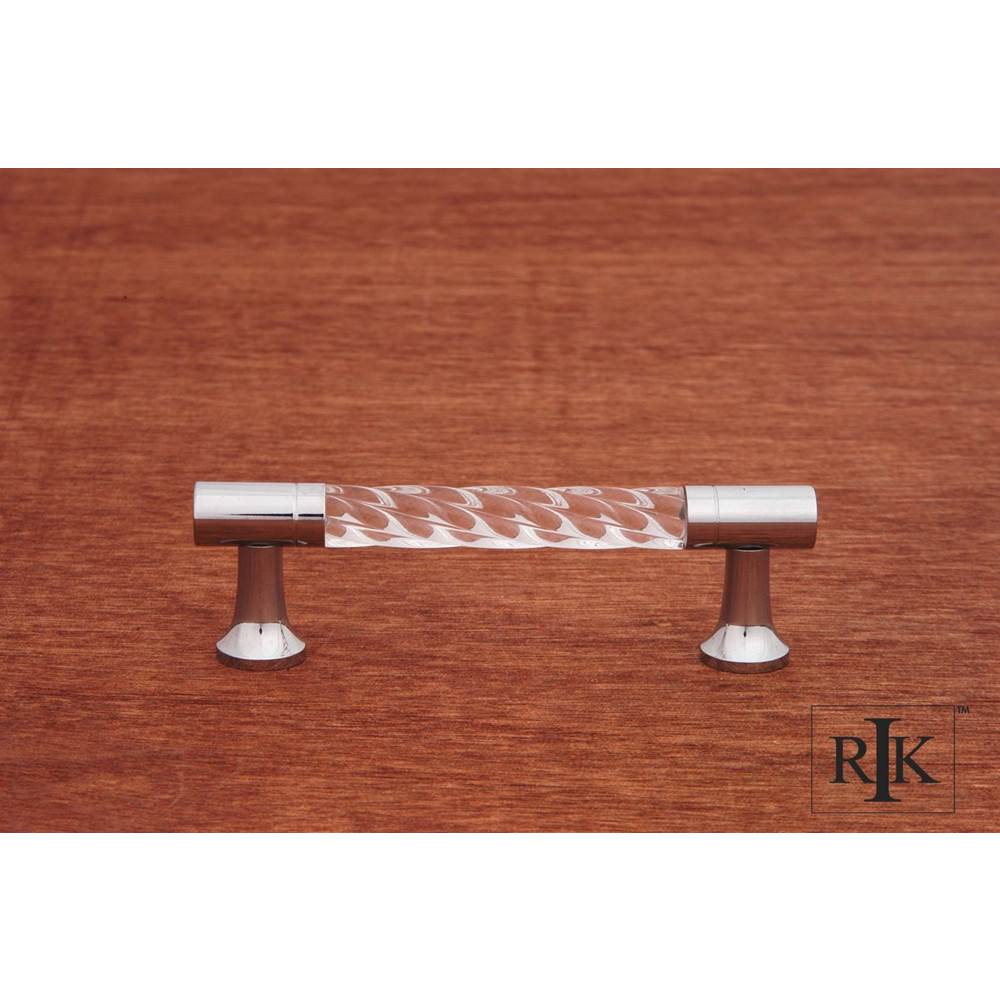 RK International - Acrylic Swirl Pull - Chrome