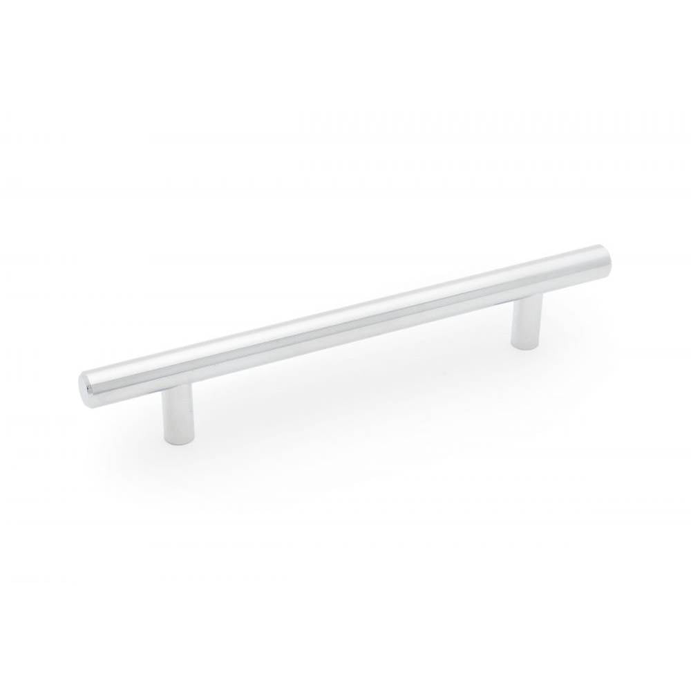 RK International - 128mm c/c T Bar Pull - Polished Chrome