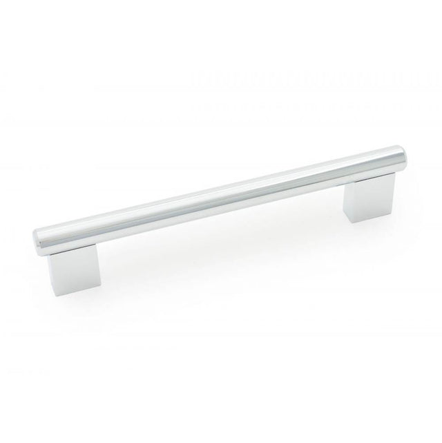 RK International - 144mm c/c Box Ends Bar Pull - Polished Chrome