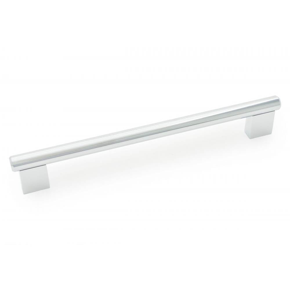 RK International - 192mm c/c Box Ends Bar Pull - Polished Chrome
