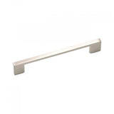 RK International - 128mm c/c Square Box Rail Bar Pull - Satin Nickel