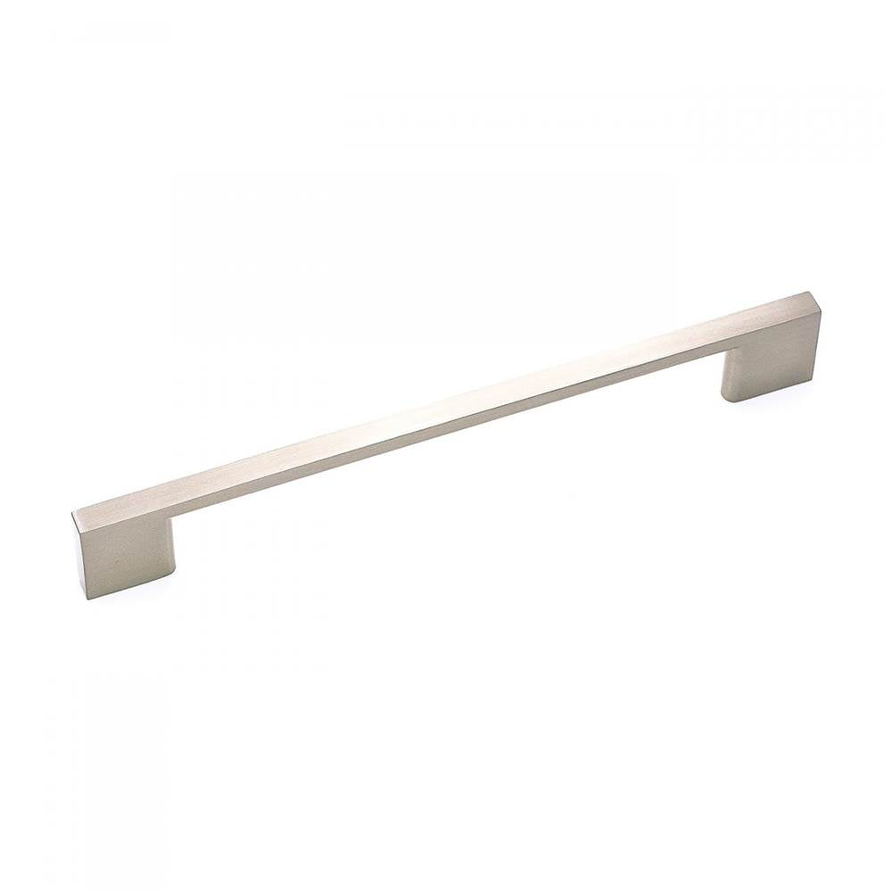 RK International - 160mm c/c Square Box Rail Bar Pull - Satin Nickel
