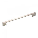 RK International - 192mm c/c Square Box Rail Bar Pull - Satin Nickel