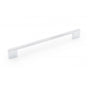 RK International - 192mm c/c Square Box Rail Bar Pull - Polished Chrome