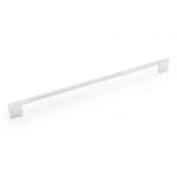 RK International - 320mm c/c Square Box Rail Bar Pull - Polished Chrome