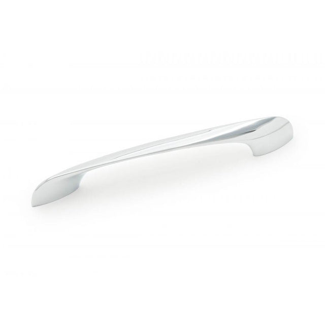 RK International - 128mm c/c Modern Pull - Polished Chrome