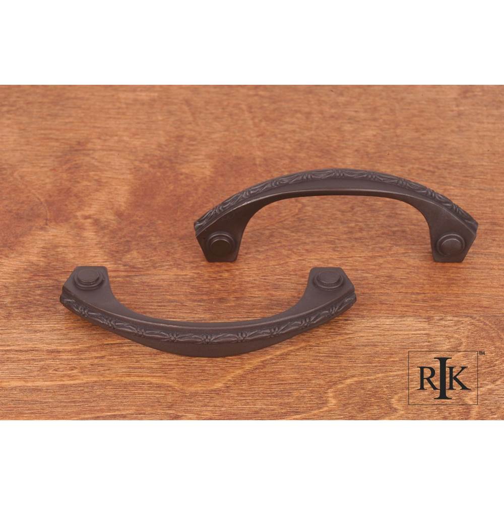 RK International - Deco-Leaf Bow Pull - Oil Rubbed Bronze