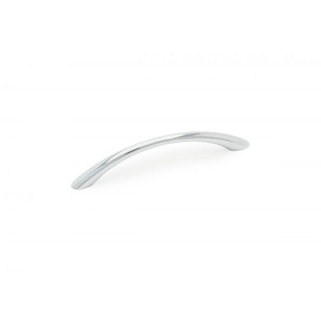 RK International - 96mm c/c Curved Pull - Polished Chrome