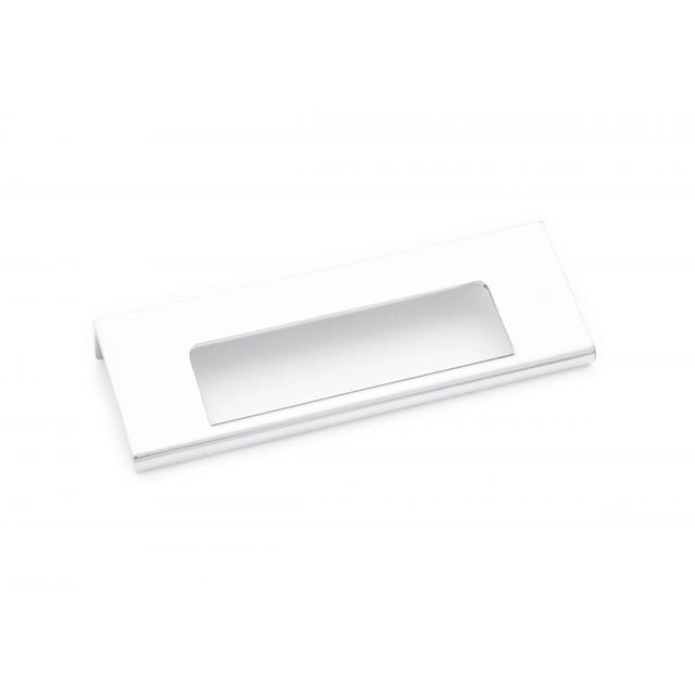 RK International - Open Rectangle Flush Pull - Polished Chrome