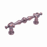 RK International - 3'' c/c Augustine Pull - Distressed Copper