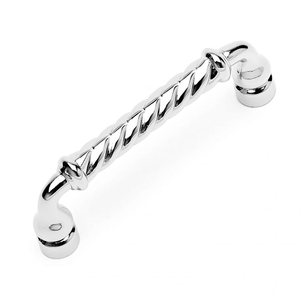 RK International - 3'' c/c Twisted Pull - Polished Nickel