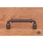 RK International - 3'' c/c Twisted Pull - Oil Rubbed Bronze
