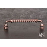 RK International - 5'' c/c Twisted Pull - Distressed Copper